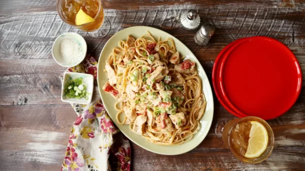 Cajun chicken pasta