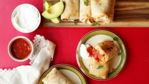 healthy chimichangas