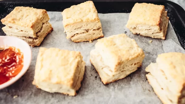 Southern buttermilk biscuits