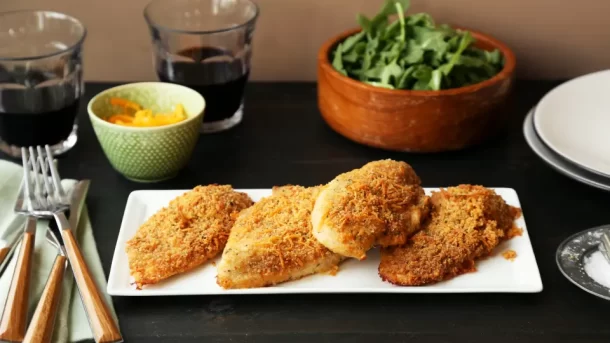 Oven Fried Chicken Breast