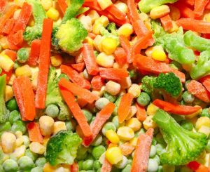 Frozen mixed vegetables