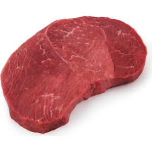 Boneless beef round steak
