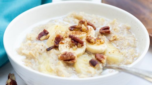Porridge Recipe With Banana & Cinnamon