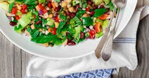 Healthy Salad Recipes: Easy Three Bean Salad