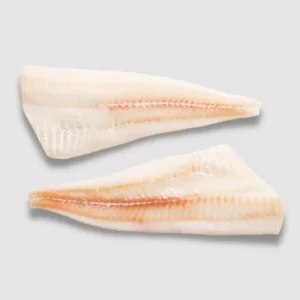 Skinless cod fillets