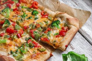 Delicious Hummus Pizza At Home