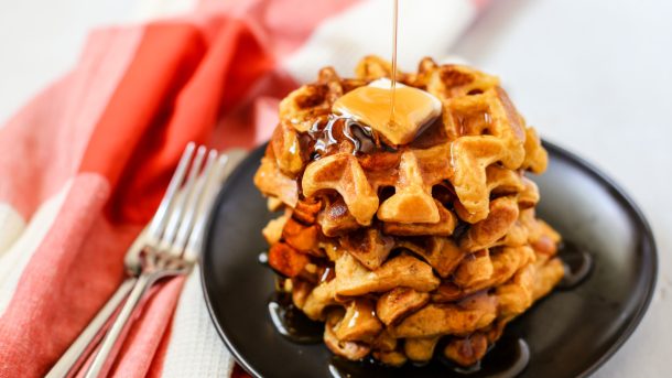 Pumpkin waffle recipe