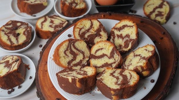Quick Marble Cake Recipe For Beginners