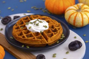 Pumpkin waffle recipe