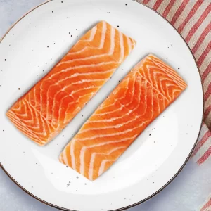 Salmon filets