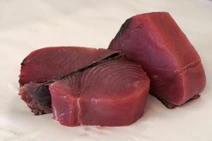 Ahi tuna steaks