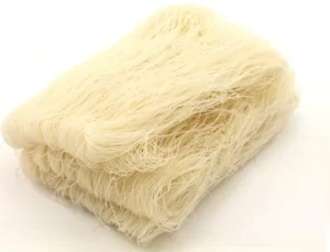 Dried rice stick vermicelli noodles