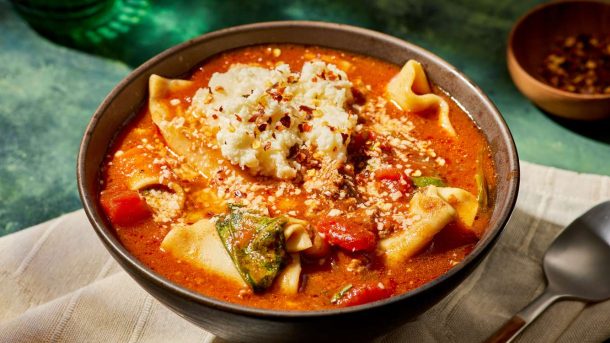 One Pot Love Slow Cooker Recipes Lasagna Soup