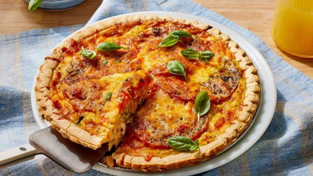 Vegetarian Quiche With Veggies Everyone Will Love