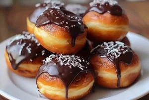 Boston Cream Donut Rolls