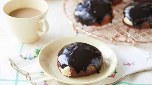 Boston Cream Donut Rolls Made Easy