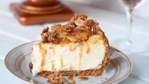 Caramel Apple Cheesecake Autumn Treat You’ll Love