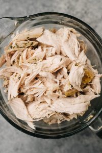 Shredded turkey