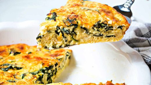 Make This Yummy Crustless Spinach Quiche Today