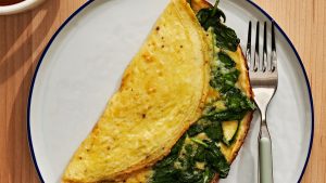 Healthy Spinach Omelet