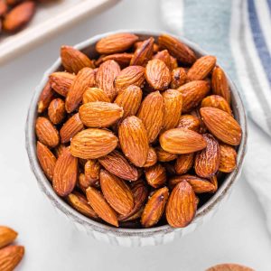 Roasted almonds