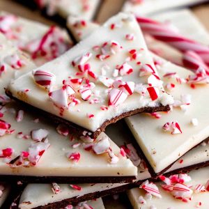 Peppermint bark