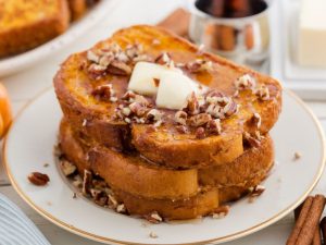 Cozy Pumpkin Spice Sheet Pan Toast