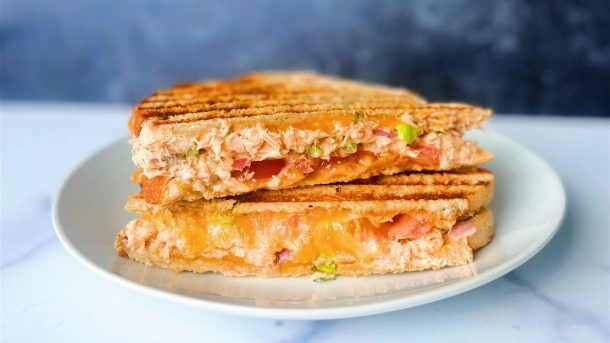 The Best Tuna Melt Panini In Under 15 Minutes