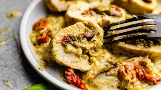How To Make 4-Ingredient Pesto Chicken