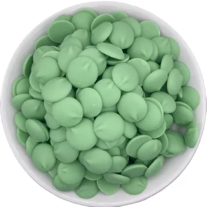 Green candy melts