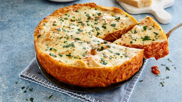 Why This Easy Spaghetti Pie Is Pure Comfort