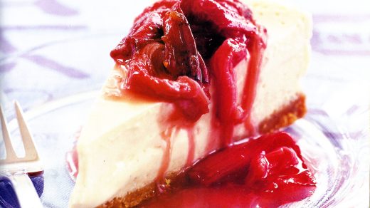 This Easy Rhubarb Cheesecake Is Spring Magic