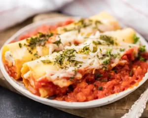 Easy Stuffed Manicotti