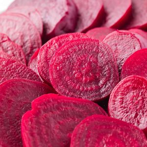 Sliced beets