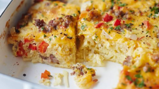 Insanely Good Hash Brown Breakfast Casserole Dish