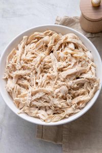 Shredded rotisserie chicken