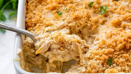 Insanely Good Ritz Cracker Chicken Casserole