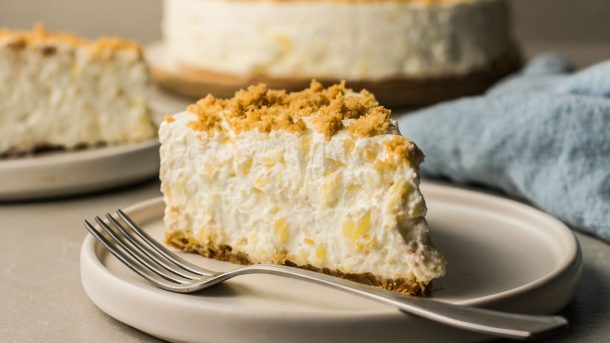 The Best No-Bake Pineapple Cheesecake Ever