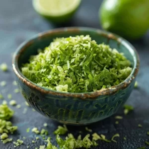 Lime zest